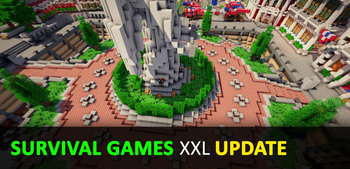 GommeHDnet's tweet photo. UPDATE: Wie freuen uns sehr das große #SurvivalGames Update ankündigen zu können! Neuerungen sind unter anderem: Neue SG24 Map, Chestloot &amp; Balancing Updates, CWSG + Website Release und SG64 Comeback! Alle Infos findet ihr hier: https://t.co/Z7gnq8nVKz 💛 https://t.co/5gKABNaB6E