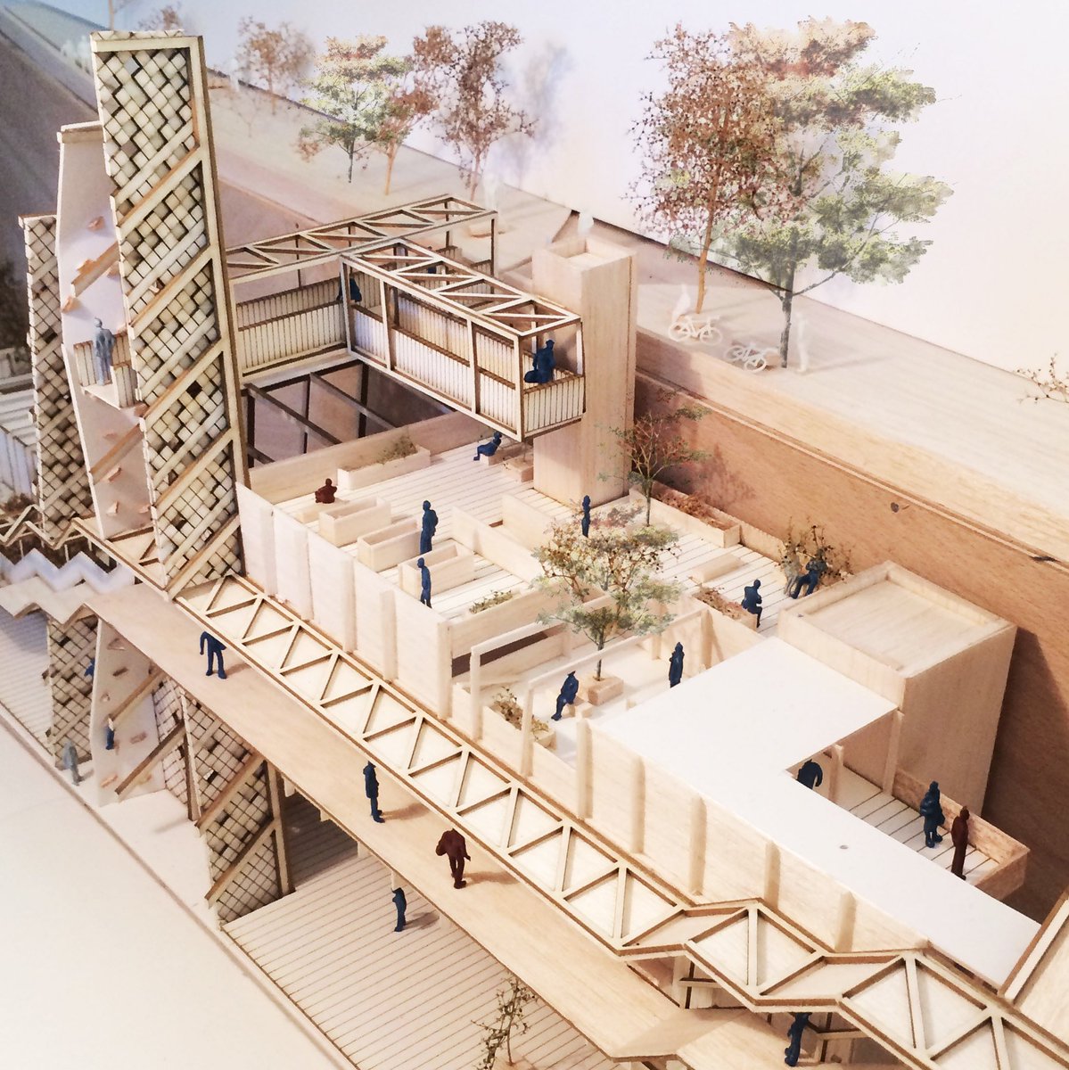 RachelJames18's tweet photo. 1:100 sectional model well under way #architecture #model https://t.co/UZOPy5gbNH