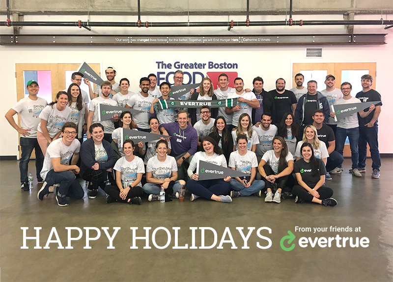 EverTrue's tweet photo. From our crew to yours... happy holidays and best wishes in 2018! https://t.co/bMUbNhem8s