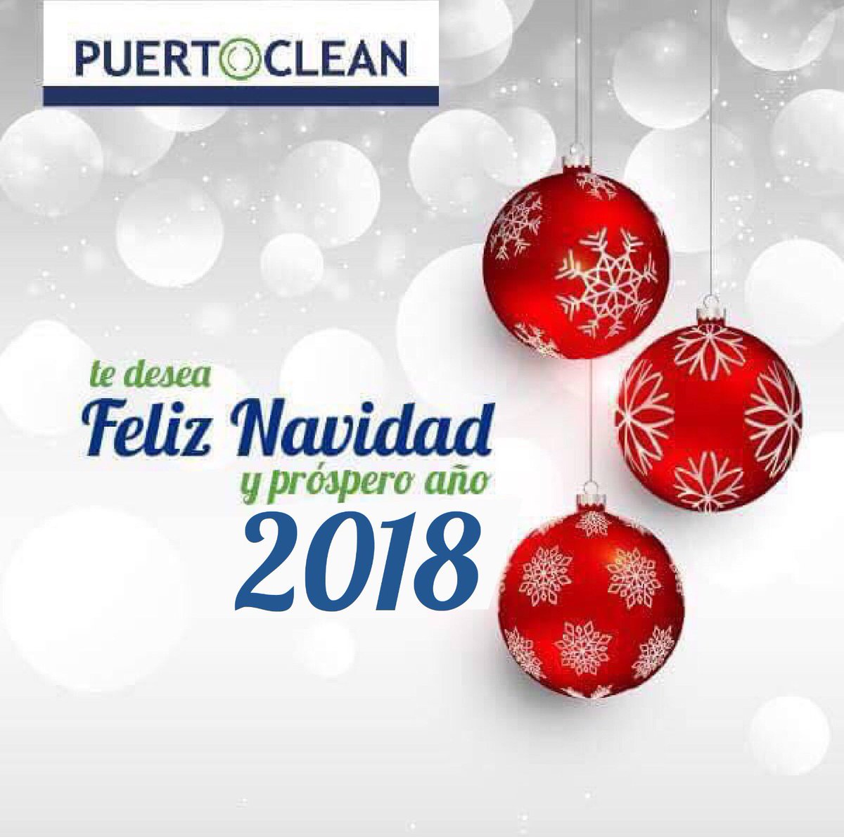 Feliz Navidad y Próspero 2018