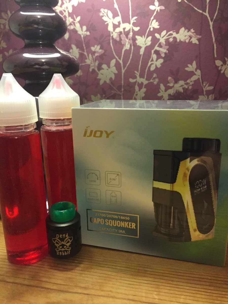 All set up to try squonking 😃I’ll let you know how it goes😃 #vapelife