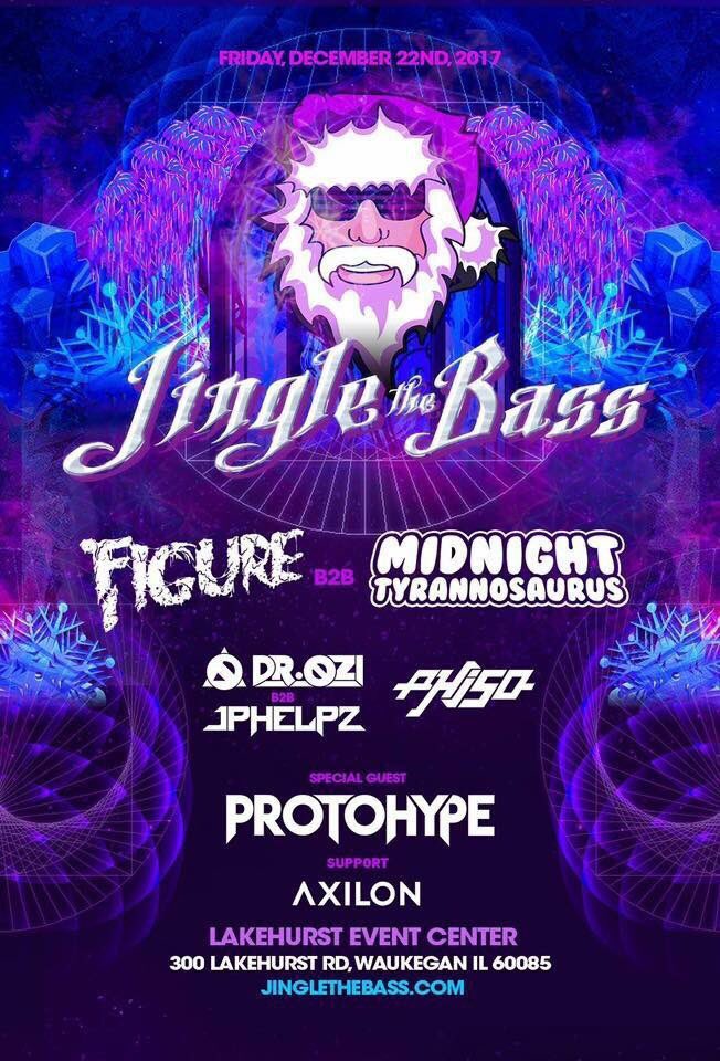 Midnightasaurus's tweet photo. Tonight is about to be STUPID SICK holy shit! Jingle The Bass b2b with my brotha @ImFigure alongside ALL THE HOMIES @DrOziOfficial @jphelpz @phisodubs and @Protohype is about to be an absolute madhouse!!! Hope you guys are ready for this  😈 huge ups to @TriniumEvents and GMB! https://t.co/NV8y1p16XY