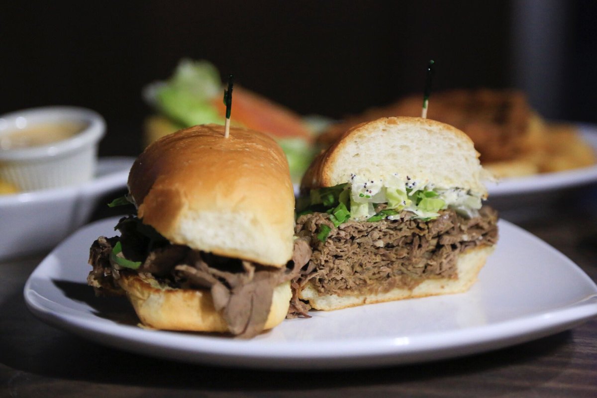 In honor of a little Pendleton history we have the Arabian melt. Made in house roast beef with poppyseed horseradish spread and shredded lettuce. Pair it with some of our Bready Topper IPA, oooooh Boy