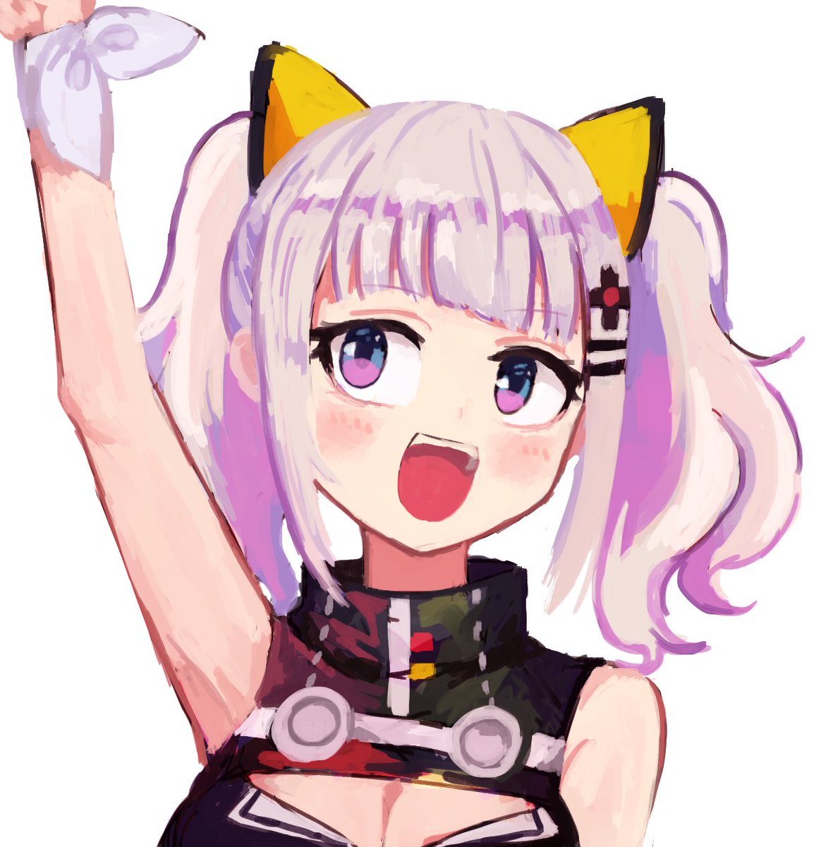 輝夜月 「キマってるのとそうでない輝夜月ちゃん #輝夜月 」|プロ市民のイラスト