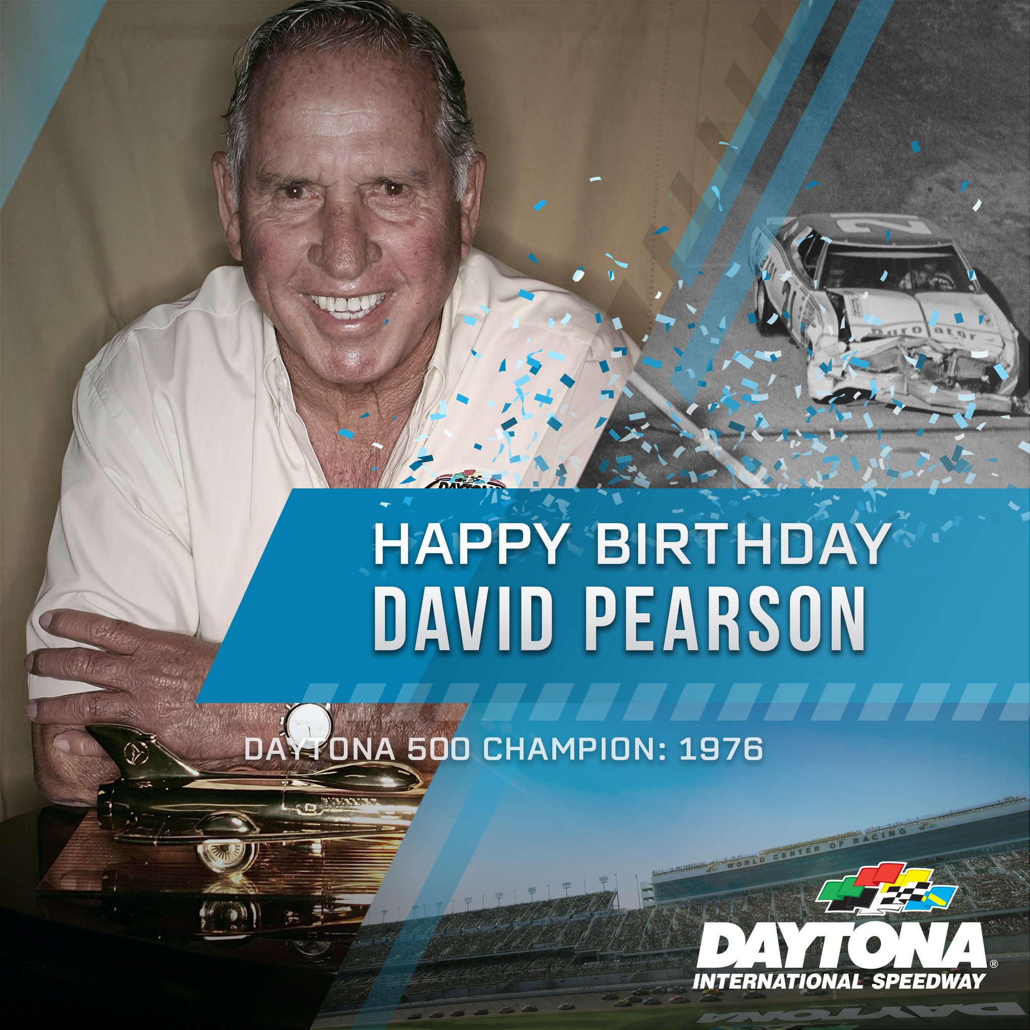 Happy Birthday to the 1976 Champion David Pearson! 