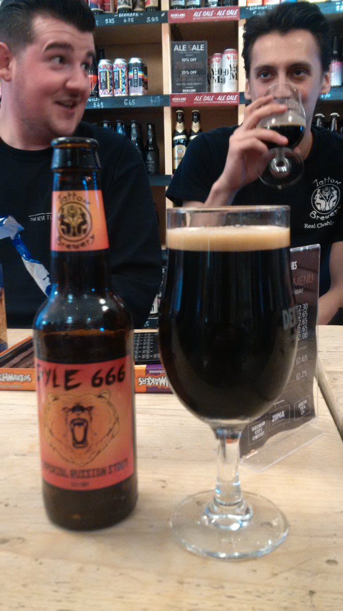 TattonBrewery's tweet photo. Quality control @dexterandjones - the good-looking one is in the foreground. https://t.co/W5fxOp4hs9