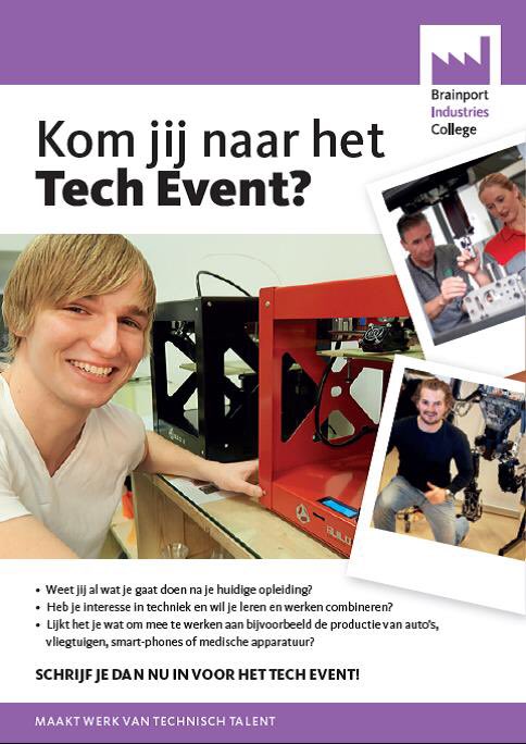 BICollege_'s tweet image. In maart-april organiseert @BICollege_  weer 20 #techevent bij haar leden.
Meld je aan!! brainportindustriescollege.nl/student/aanmel…