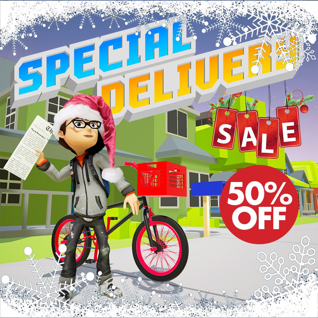 MeerkatGaming's tweet photo. Here's a great chance to grab a fun, arcade inspired VR game at a great price!  It makes a great gift!  Get Special Delivery now during the #SteamWinterSale !
#VIVE #OculusRift 
https://t.co/R7PN0loehW https://t.co/snMoCpWUs7