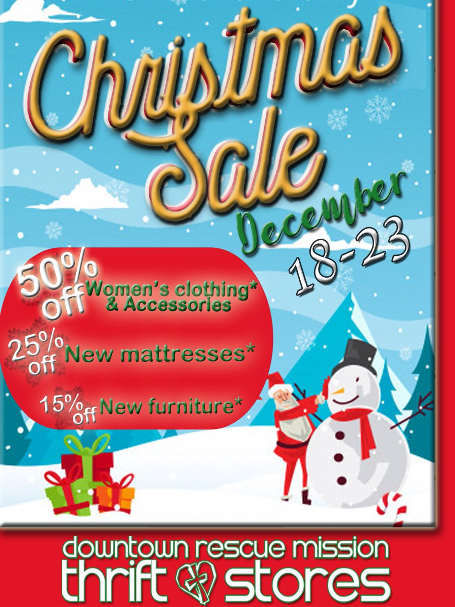 Huntsville Downtown Rescue Mission Thrift Stores tweet media