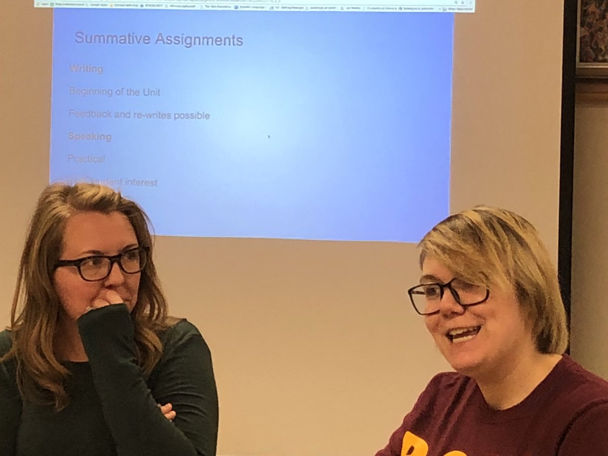 angardner06's tweet photo. RHS “Lang Gang” blessed to be learning from and working with Master Teacher @debbie_mccorkle at #RLIsidebyside https://t.co/IzDbA3uH7U