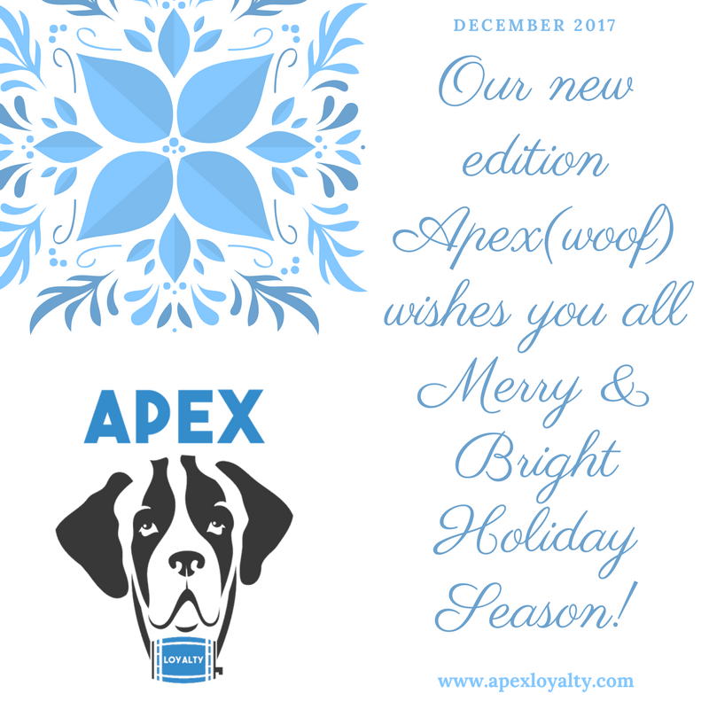 #happyholidays #apexloyalty #loveandpeace #loyalty #worldpeace #stbernard #channelloyalty #loyaltyplatform #saas