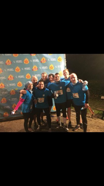 ourjob2's tweet photo. #ourjob2  Bnpparibasfortis Private banking center noord loopt voor het goede doel De Warmarathon met dank aan Hellobank.be https://t.co/9AAIAUQCyq