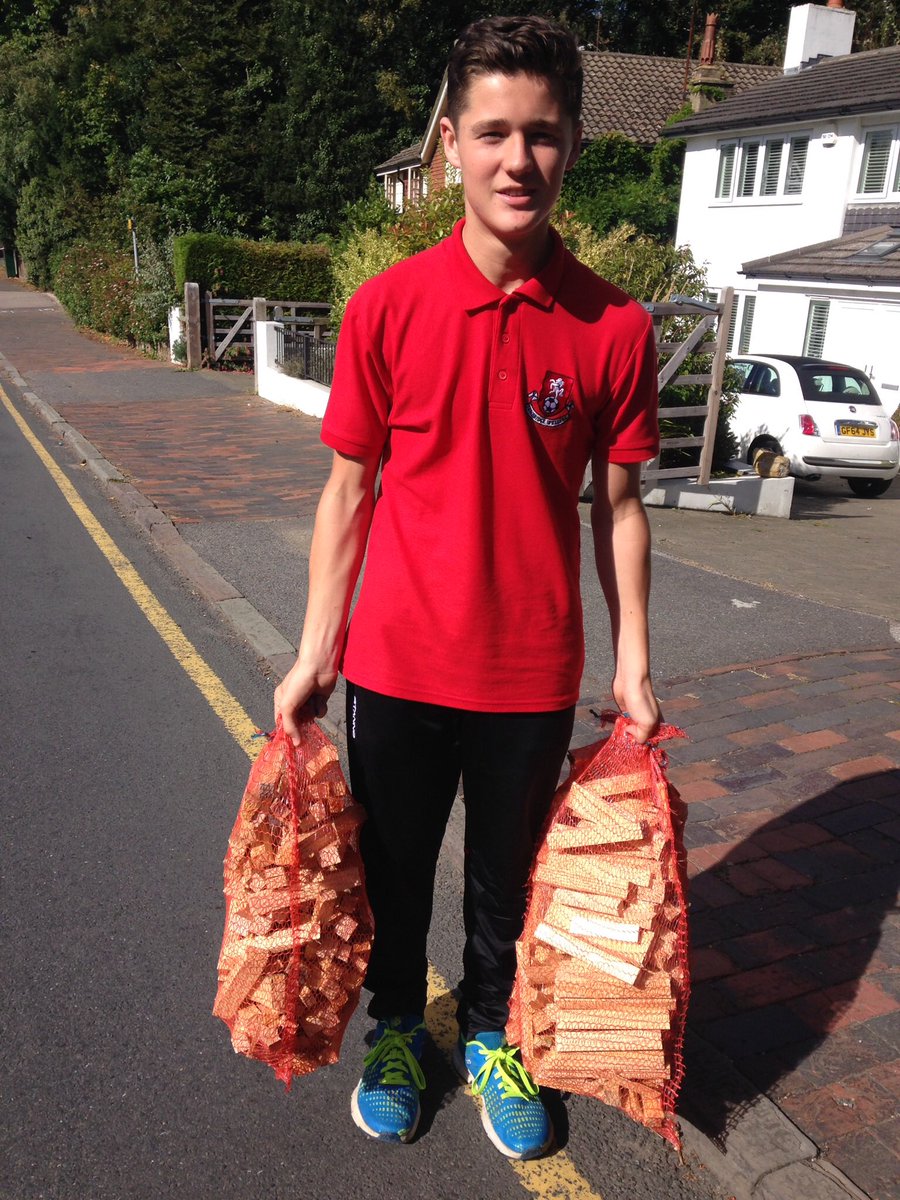barriepickett's tweet photo. My lad and his Mate are taking orders to deliver kindling to raise money for @WChallenge2018 in #TunbridgeWells #rusthall #southborough #pembury #grombridge #tonbridge #crowborough and surrounding areas  - please share @Tun_Wells_FC @tonbridgeangels @CrowboroughAFC @FcRusthall https://t.co/ZK4P14gjVD