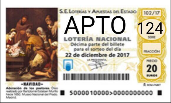 OpositorGC18's tweet photo. El mejor premio que nos puede tocar para la 124. #aporla124 #oposiciongc #gc #guardiacivil #gctrafico #loteria https://t.co/aPqLF5uSgU