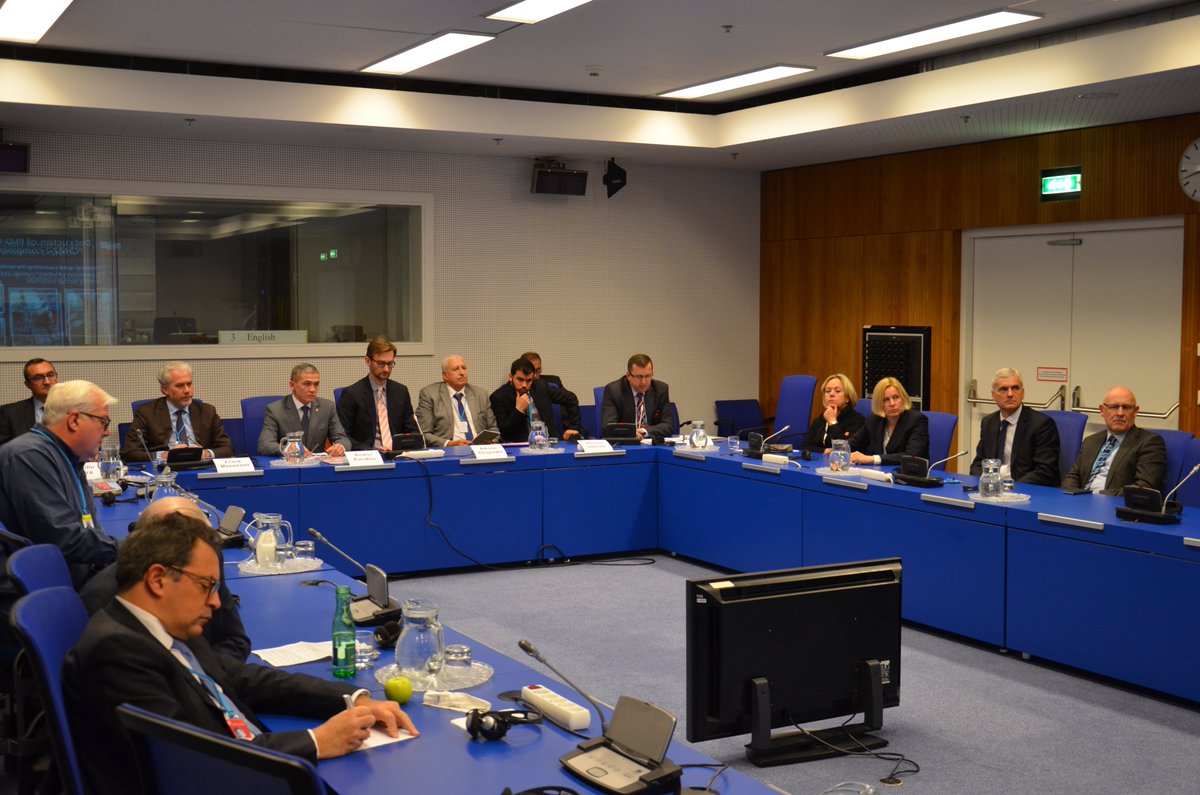 BelarusVienna's tweet photo. Side-event "Demining and Stockpile Destruction: on a Way to Sustainable Development and Mine-Free World" organized by #Belarus together with #EU, #Poland and #Algeria in the margins on #16MSP https://t.co/ojH34lVEgn