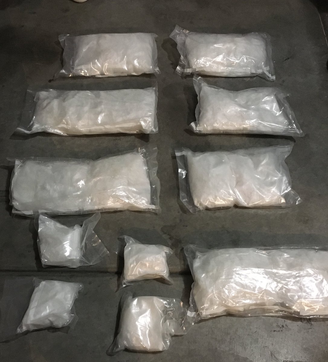 MurrietaPD's tweet photo. MPD Special Enforcement Team served a search warrant and #k9Kazan helped to recover 40lbs of methamphetamine and $30,000, keeping these drugs from hitting the streets of our community. Great job everyone. #police #WarOnDrugs #kazan #community #K9 #k9unit #drugfree #narcdog https://t.co/Pofd2BPPOB