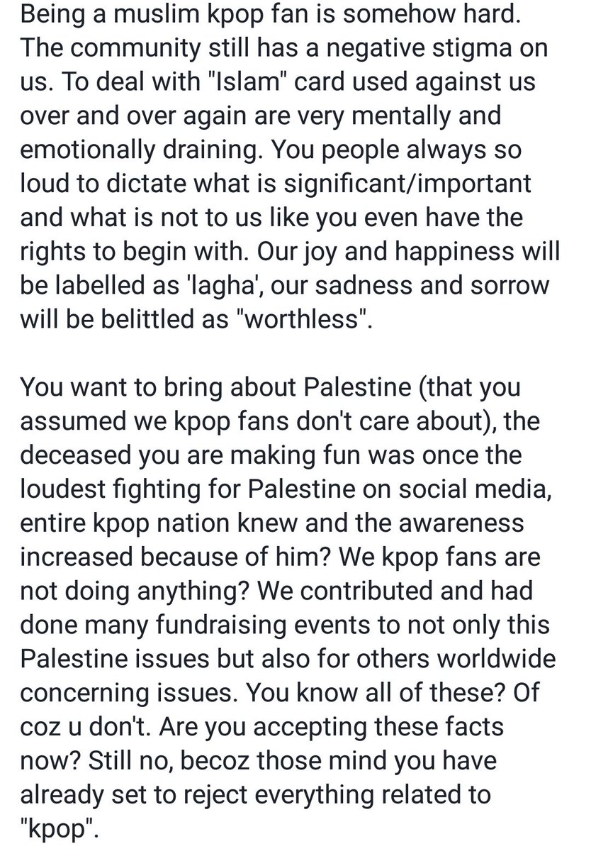 Mastazliha On Twitter Being A Muslim A Kpop Fan Is Not Easy My Friend You Probably Didn T See The Double Standard Around You But It Exist And Just Getting Harsher By Days