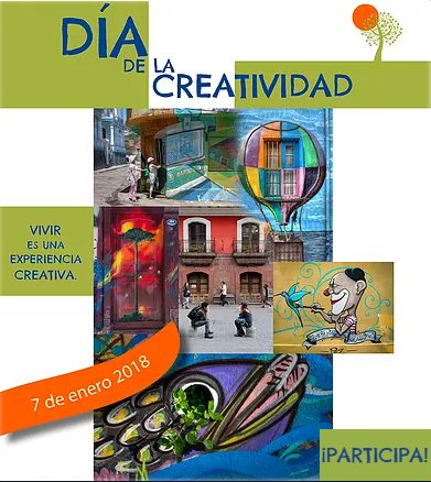 "TODA PERSONA TIENE UNA ESENCIA CREATIVA". Los invito a visitar diadelacreatividad.cl/celebracion-20… y aportar con su creatividad. ¡Muy buena iniciativa!