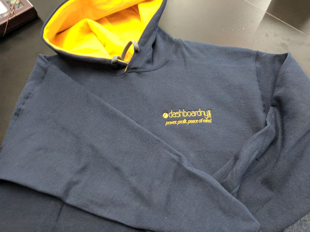 Our #FridayFeeling? Comfy Cozy! Thanks to <a href="/4imprint/">4imprint</a> and their super soft and snazzy hoodies! Thank you! #SweaterWeather