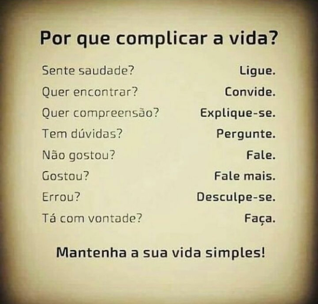 20 maneiras de parar de complicar a sua vida e ser mais feliz