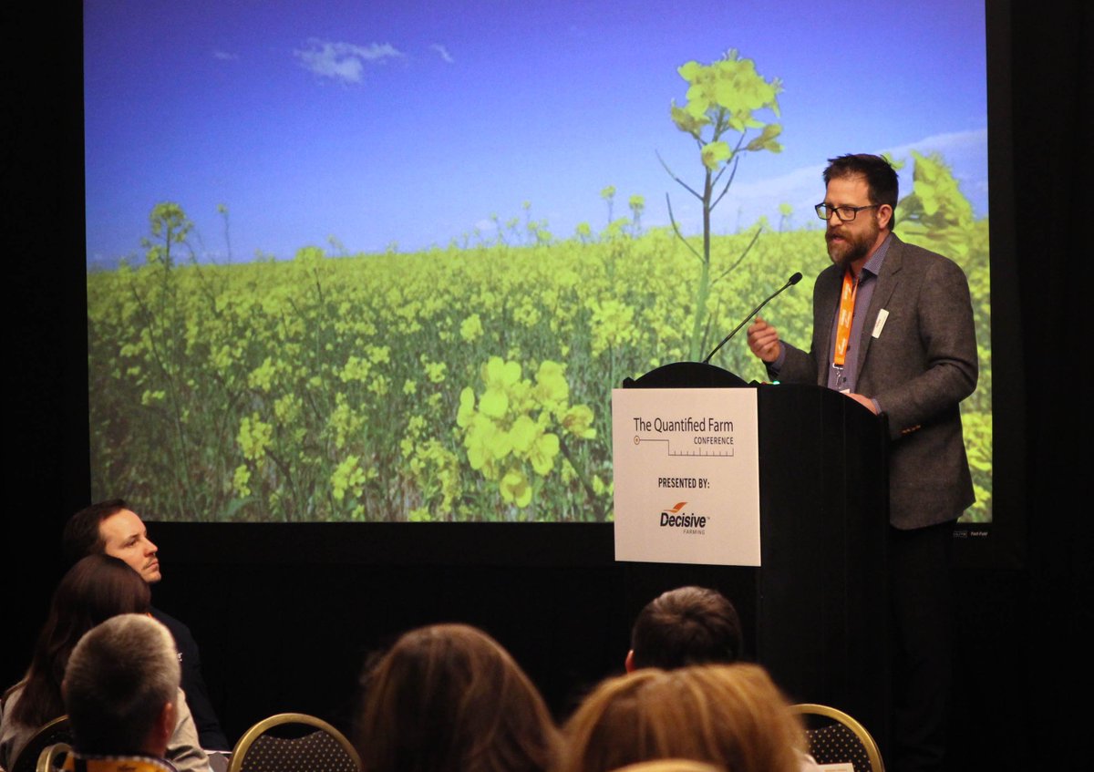 Catalystica_'s tweet photo. The @DecisiveFarming #QuantifiedFarm Conference celebrated the Spirit of Farm Innovation. Attendees learned about the future of #AgTech and connected with top farm innovators from across Western Canada. Check out the recap on our blog https://t.co/rV5VjhJqc5 https://t.co/qQ99nFryFK