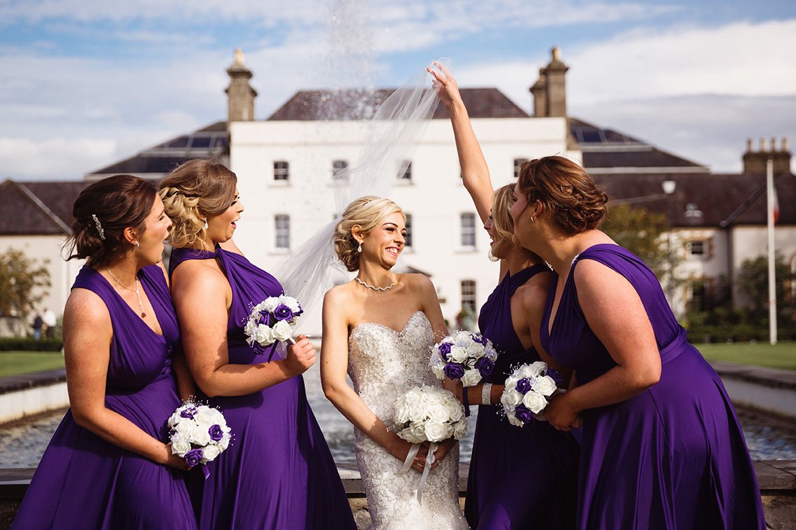 HennessyPhoto's tweet photo. Bridesmaids having the craic @johnstownestate 
#ianhennessyphotography #weddingphotographer #lucan #dublin https://t.co/iHdJxb7k5b