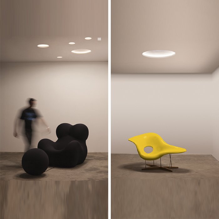 PRODUTOS ILUMINAR:  MOON

Elegância tem tudo a ver com a forma. E é nessa métrica que o plafon de embutir Moon com LED arranca
suspiros de seus observadores.

Designer: Alessandro Peres

Para baixar o catálogo com Moon e todas as peças da Iluminar, acesse iluminar.com.br/pt/catalogo-20…