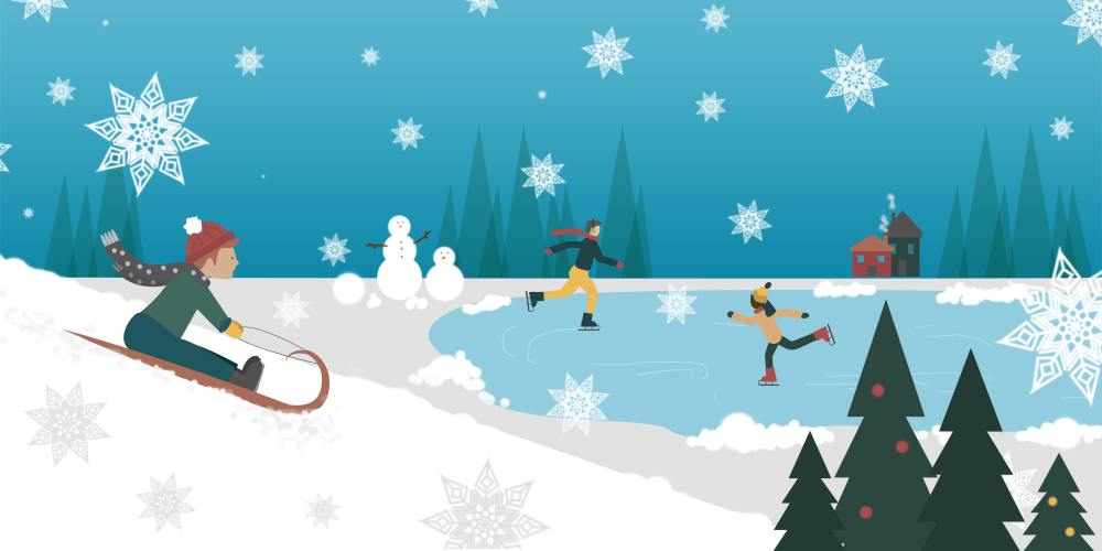 The cold weather shouldn't stop you from reaching your fitness goals this winter. Grab your skates, skis and sleds and join our #WELLAP community that shares healthy aspirations just like you do. bit.ly/2Bxhrz8 #7daysofWELLness #Fitness
