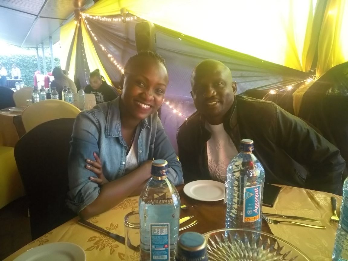 MajimajiKenya's tweet photo. I haven't seen some collegues in a while due to our schedules... Thanx to #GrEndYear party tuna #Dundaa pamoja Leo https://t.co/ikJvklf27y