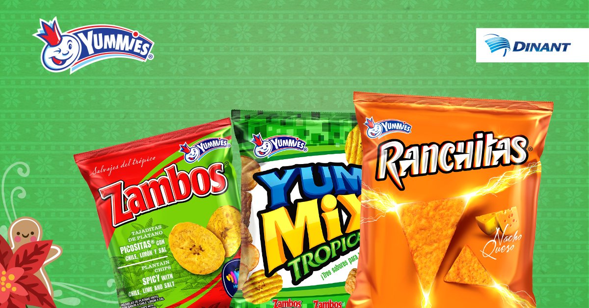 Dinant On Twitter: "Que Tus Snacks Yummies No Falten Para Despedir El 2017. #Yummies Https://T.co/Dxgct5N6Ne" / Twitter