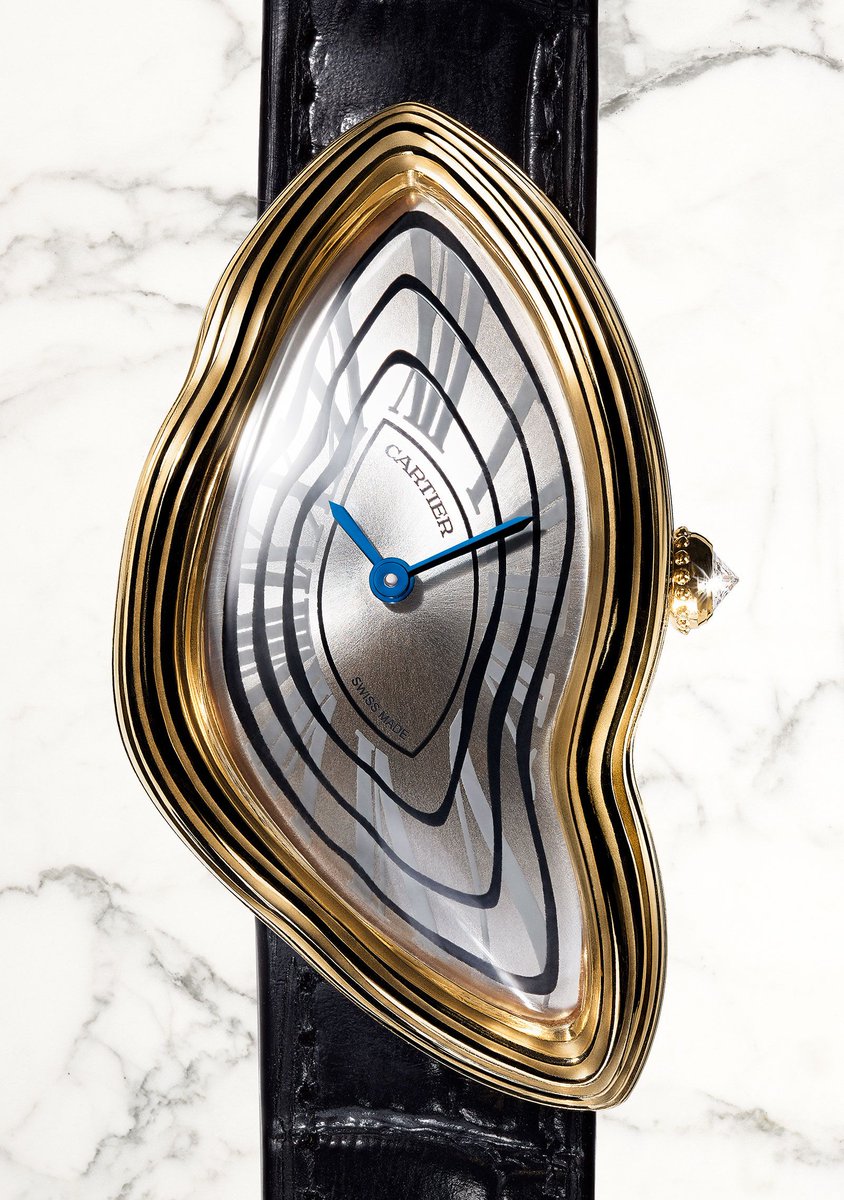 Time_Luxe's tweet photo. Cartier Reimagines Classic Wristwatch Designs, Including the Crash Radieuse #News #Cartier #SIHH2018 https://t.co/86FJqUz9K0 https://t.co/A0tfaMSgio
