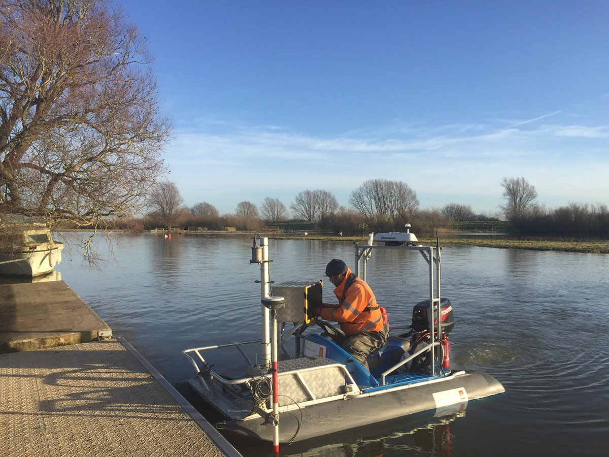 60km+ of the Great Ouse surveyed in three days. No match of Storm GeoSwathe