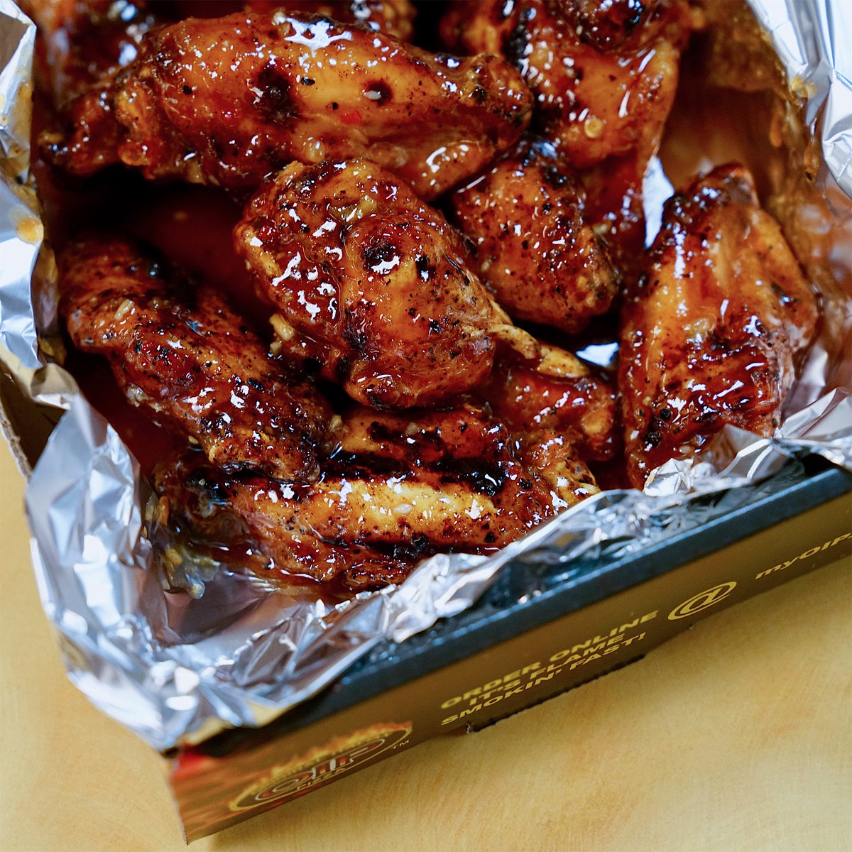 eatatoip's tweet photo. How do you like your wings? A. Buffalo, B. Char-grilled, C. Boneless, D. All of the above. #eatatoip https://t.co/BpbIPk1y23