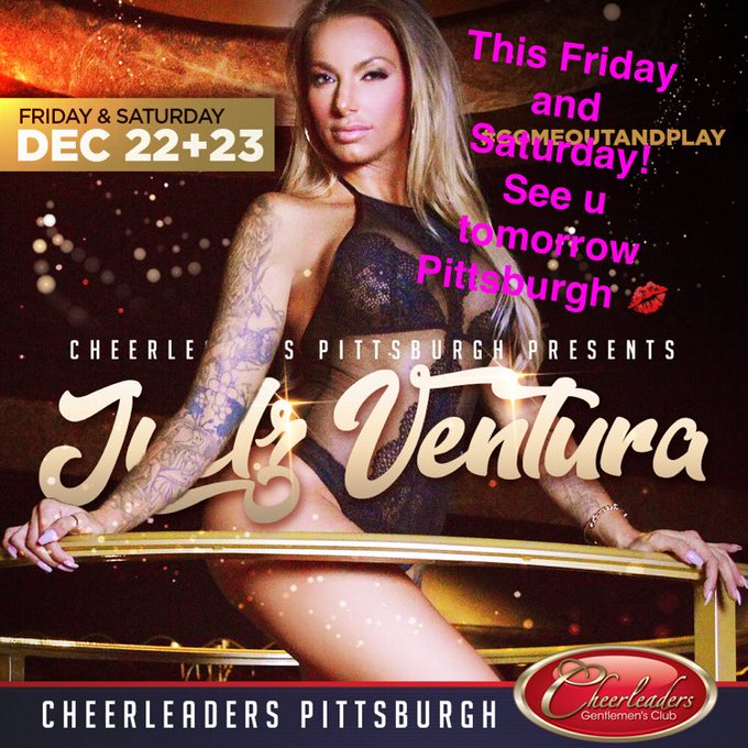 I’m headed your way #Pittsburgh 😘 come out and have some fun with me tonight and tomorrow at @cheerleaderspgh