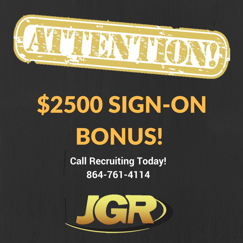 We now have a sign in bonus! We also increased our referral bonus to $2500 too!
