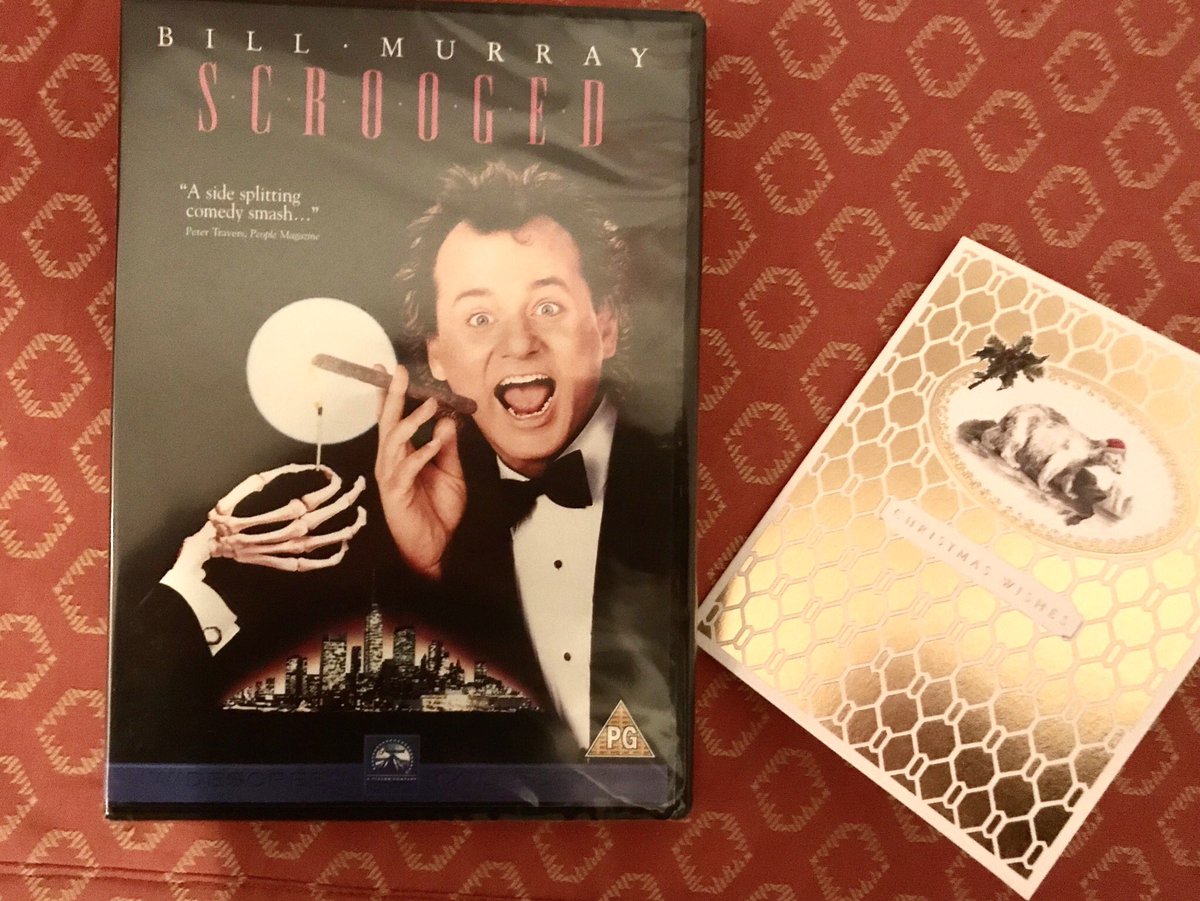 LyndonSwitch's tweet photo. Thank you @intofilm_mids for your kind Christmas gift, received in the post this morning! How did you know Bill Murray was one of my favourites?? Hope you and all other #ifamb have a wonderful festive break ❄️🎄🎁🎉 https://t.co/VWJcxHyM2g