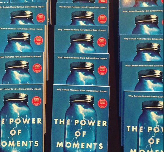 TheComNetwork's tweet photo. What were your favorite #comms books in 2017? We enjoyed "The Power of Moments" by our surprise #ComNet17 keynote Dan Heath! https://t.co/t4Z1ll1jW9