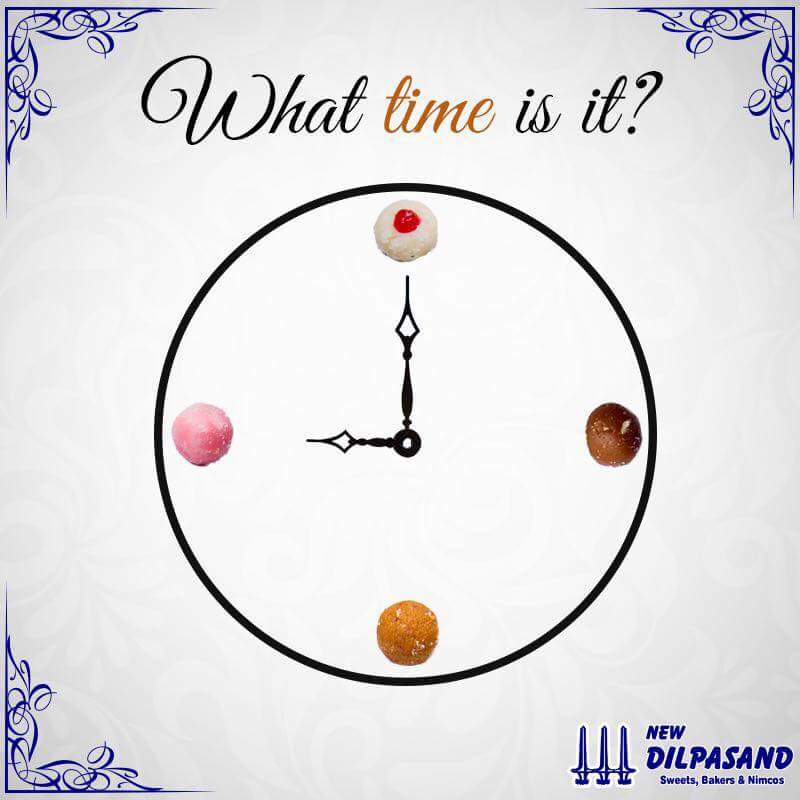 NewDilpasand's tweet photo. This time of the evening usually calls for a mithai and tea treat. What's your favorite pick at this time?

#NewDilpasandSweets #WhatTimeIsIt #MithaiTime #WhatsYourFavoritePick https://t.co/ugk2x19XCg