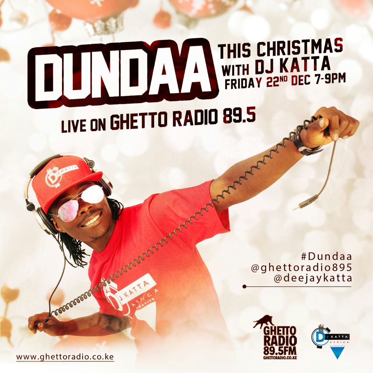 nicmuhando's tweet photo. It's on #Dundaa with @deejaykatta on @GhettoRadio895 #GrEndYear https://t.co/qvHF6LKvDD