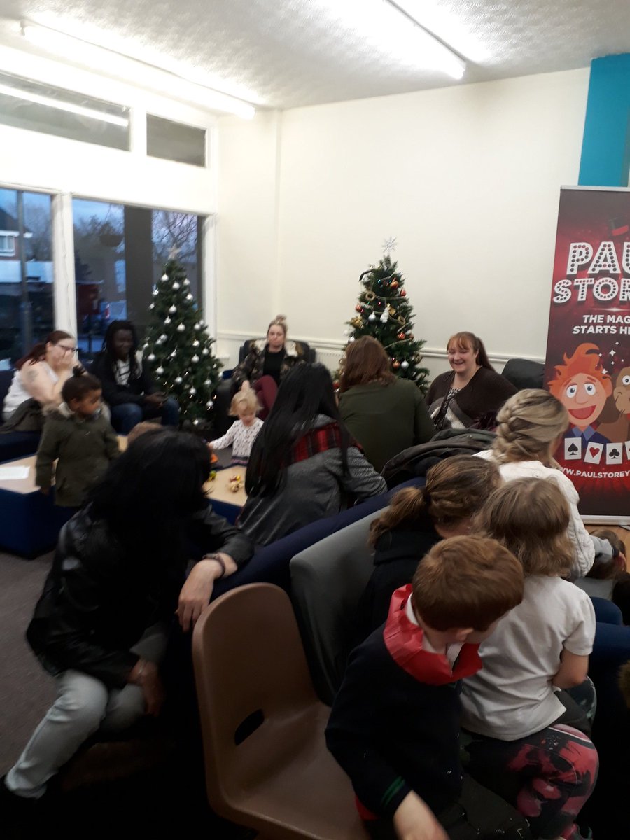 PastorMoo60's tweet photo. Mums not looking as impressed at the entertainment - magician at the Welcome!!! #paulstorey @robcotton4 @CllrAMalloy https://t.co/S8E3U4ebfg