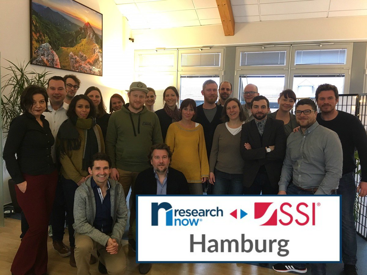 The celebrations continue around the globe after the successful completion of the #ResearchNow and @SSITweets merger. 🎉  #ResearchNowSSI #AwesomeTeam #mrx