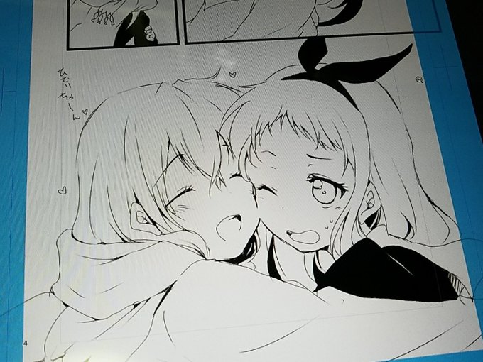 今踏ん張ってますが間に合えばコピー本…美雨とひでり本です。 