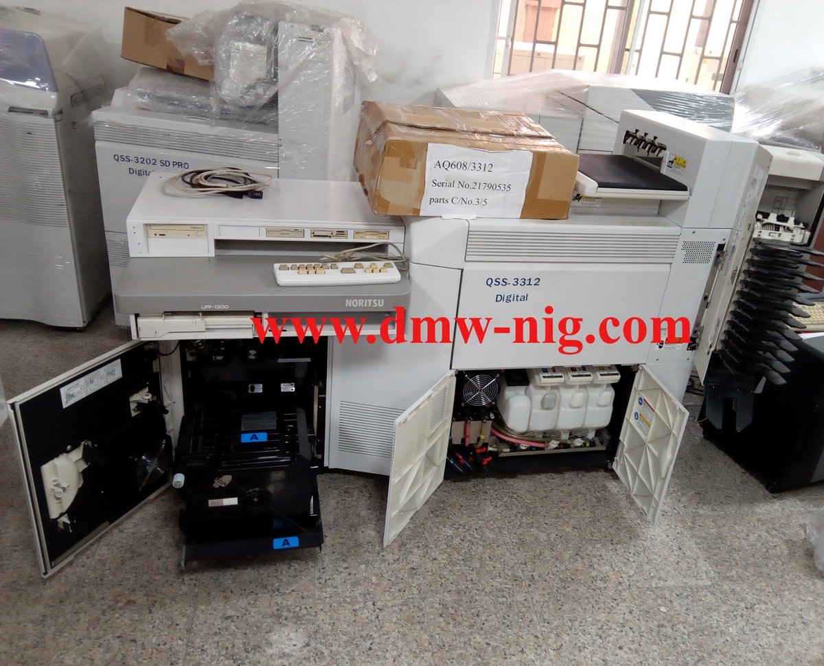 DmwNig's tweet photo. Noritsu QSS 3312 Digital.
log on to https://t.co/mwU551o2MW or call/whatsapp: 09084779294 for enquiry.
#DMW #photolaboratory #photolab #photolabs #laboratoryphotograph https://t.co/oUtSfvfz9F