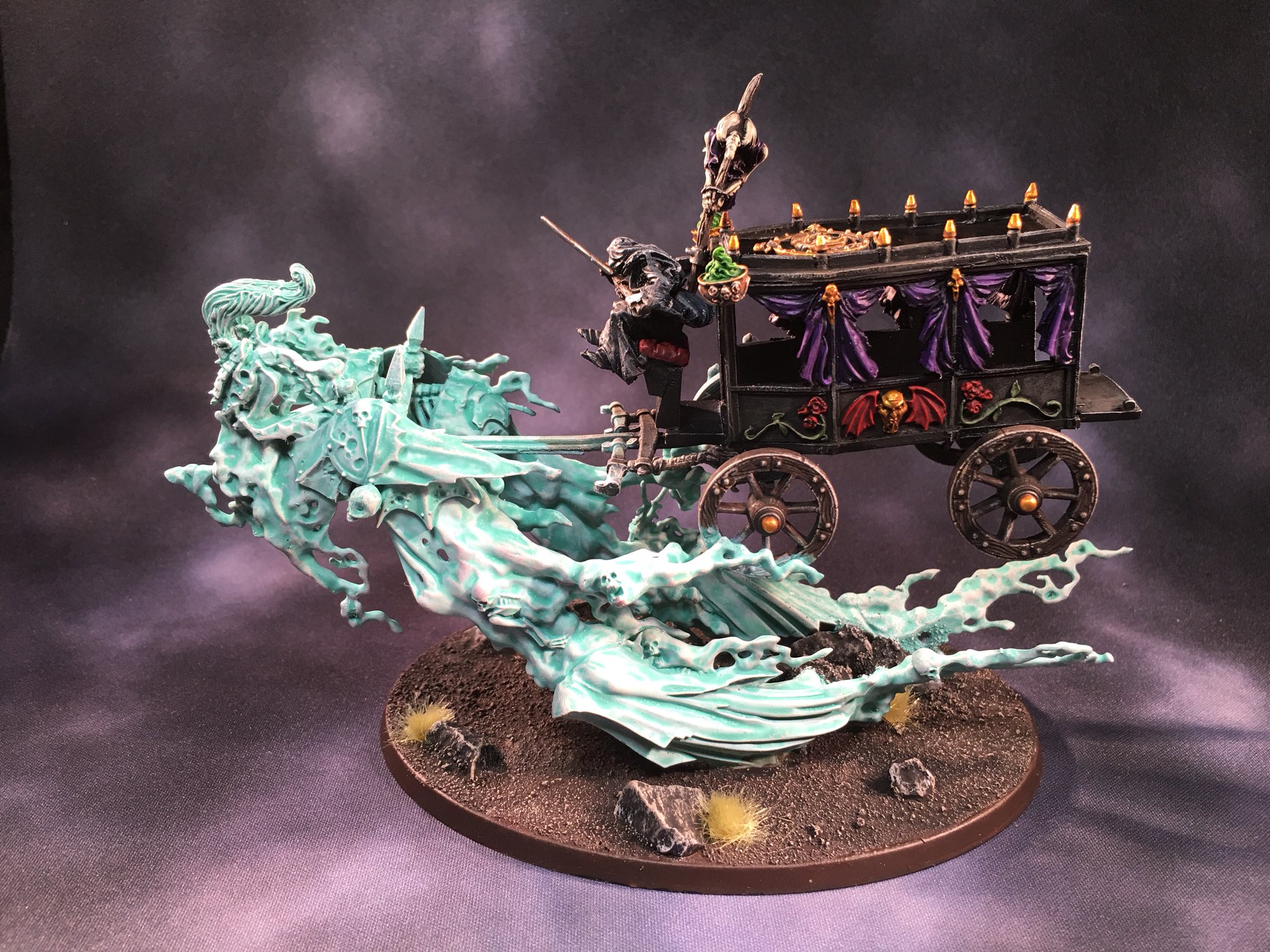 WARBOSS COUCH on Twitter "Finished up my Nighthaunt Black Coach this