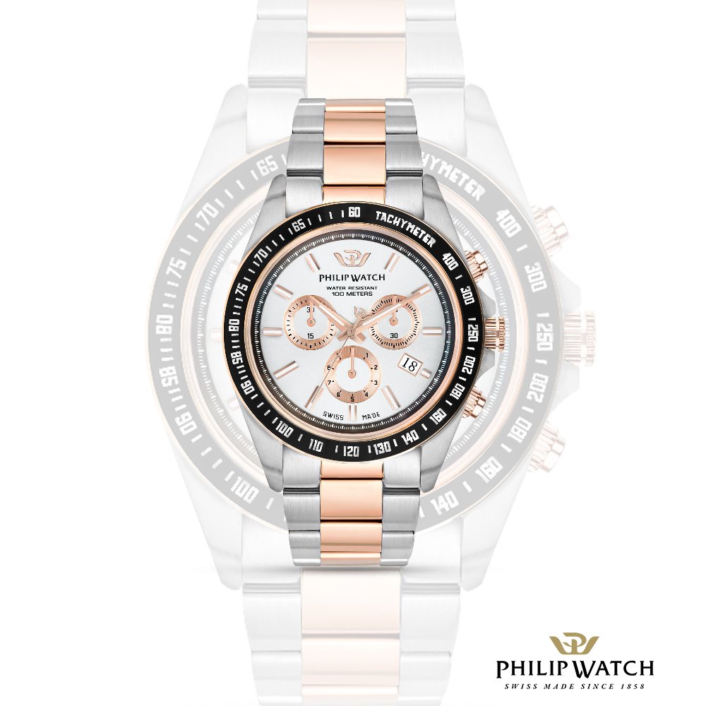 Sportivo ed elegante allo stesso tempo. Il Caribe con quadrante silver e dettagli in oro rosa è pensato per un uomo di classe dalla vita dinamica. #PhilipWatch
bit.ly/PW_Caribe_Fini…