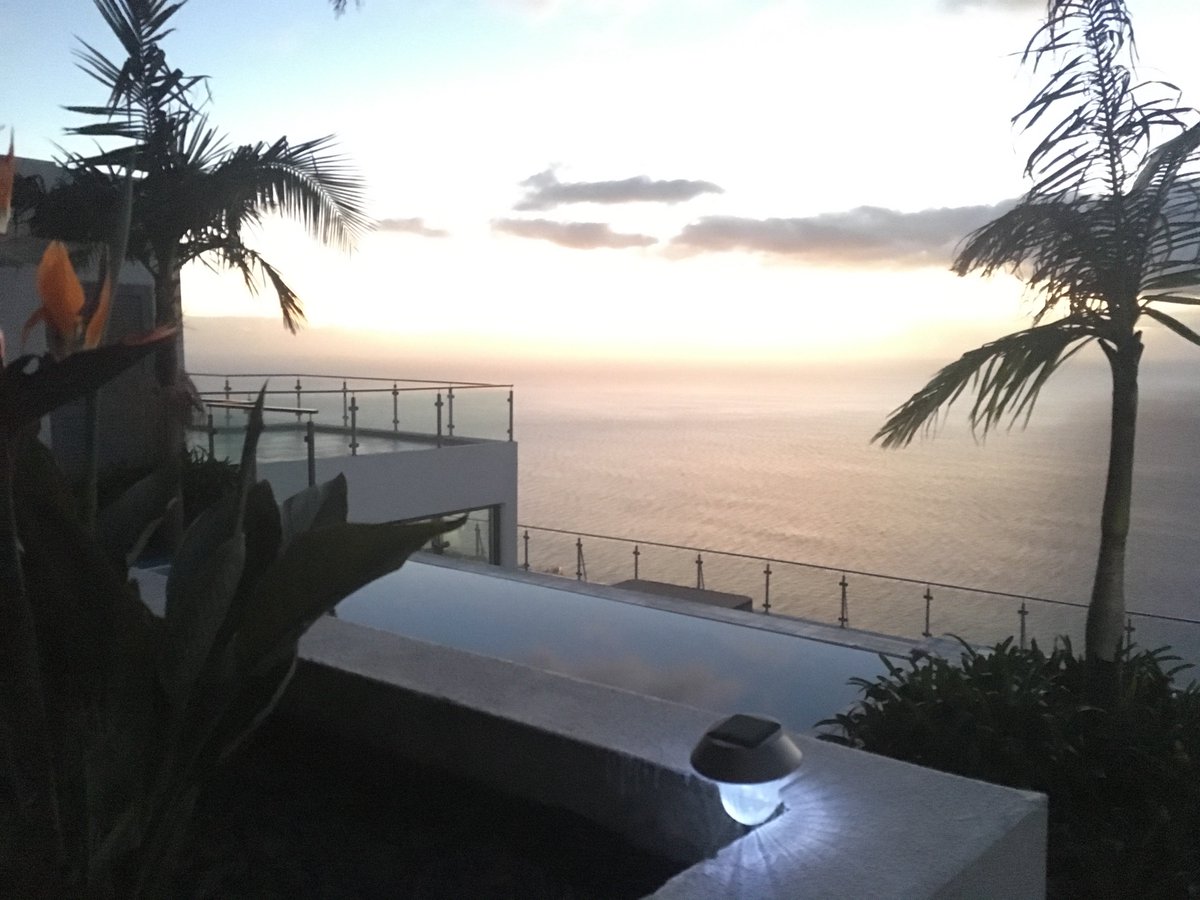 scoble_sam's tweet photo. Most favourite view enjoying  winter sun and festivities with the family. #Madeira #ocean https://t.co/BO4S87f9mT