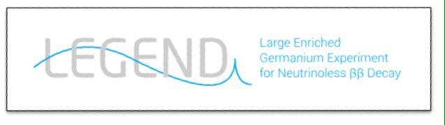 NuPhysConf's tweet photo. These two groups have now formed a new collaboration: LEGEND. They also have a nice new logo, which in no way resembles a white whale swimming casually away from the shattered Pequod. https://t.co/lXzK2KjG5K