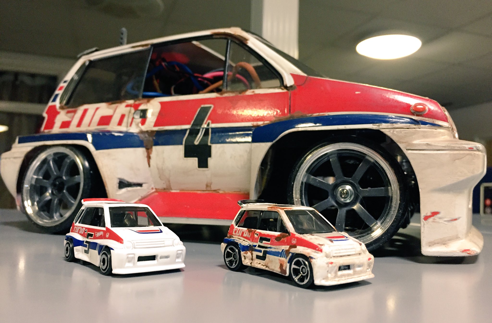 Tomley RC on Twitter: "@Hot_Wheels Vs @TamiyaUK Honda City Turbo. #hot...