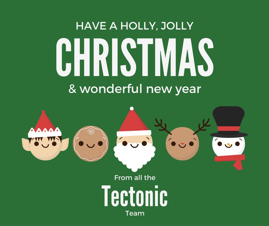 We would like to wish you all a very Merry Christmas &amp; a Happy New Year from all of us at Tectonic 

#MerryChristmas #SantasComing #Eastbourne