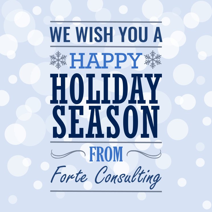 ForteGIS's tweet image. #HappyHolidays and #WarmWishes for a wonderful Holiday Season and a very #HappyNewYear from @ForteGIS 🎄